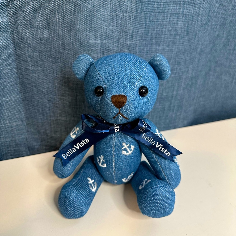 FRANCK MULLER Bella Vista Teddy Bear Doll object Plush‎ Doll Navy blue